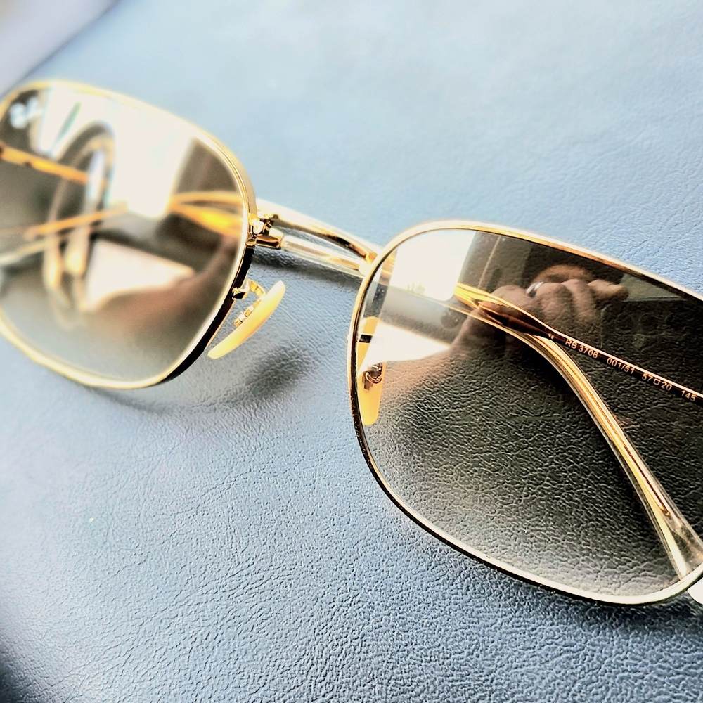 Ray-Ban Gold Sunglasses